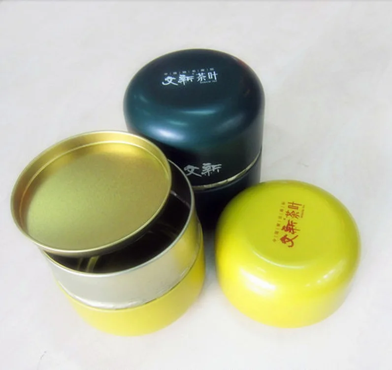 Green Metal  tea tin  manufacturer