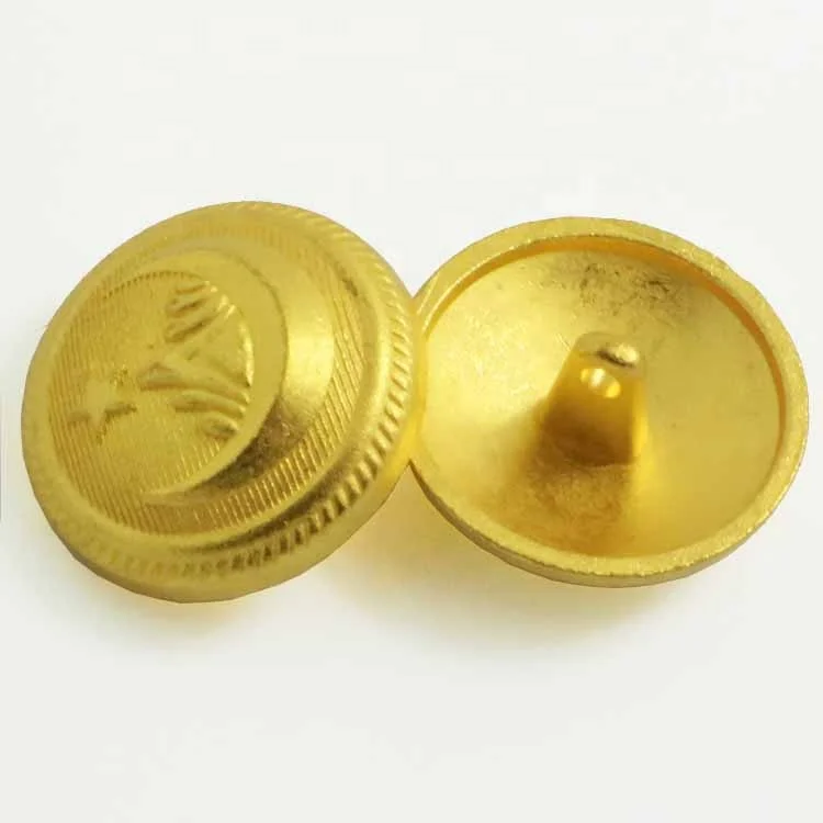 
custom 8mm enamel black gold silver flat alloy metal shank button for denim 