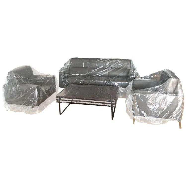 PE Plastic Chair Cover Furniture Cover with Elastic Band Rubber Band