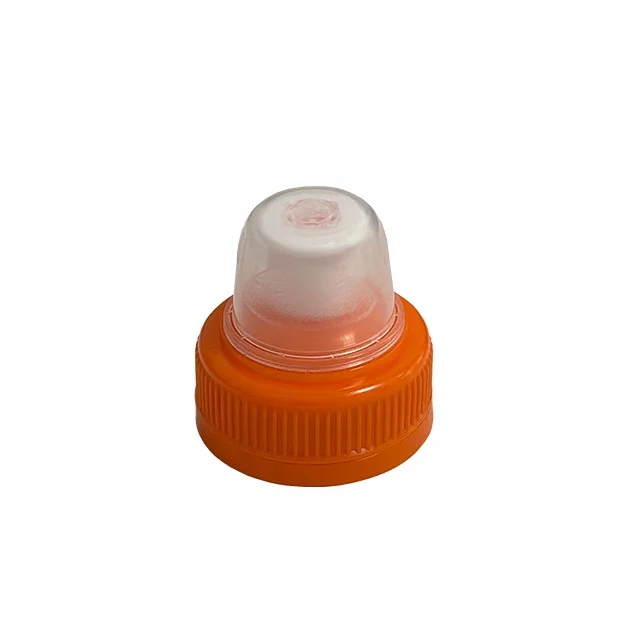 PP plastic pull push 38mm cap drinking bottle cap with tamper evident cap manufacture wholesale