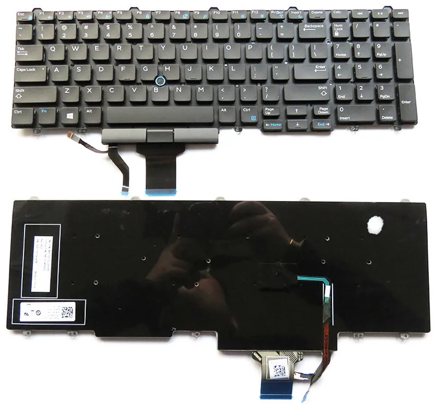 
Brand NEW US Layout Laptop Keyboard For Dell Latitude E5550 E5570 with Backlit 