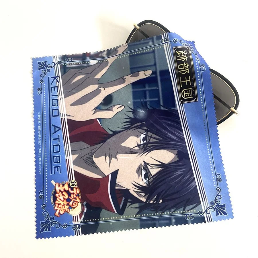 bulk full color printing microfiber eyeglass cleaning cloth