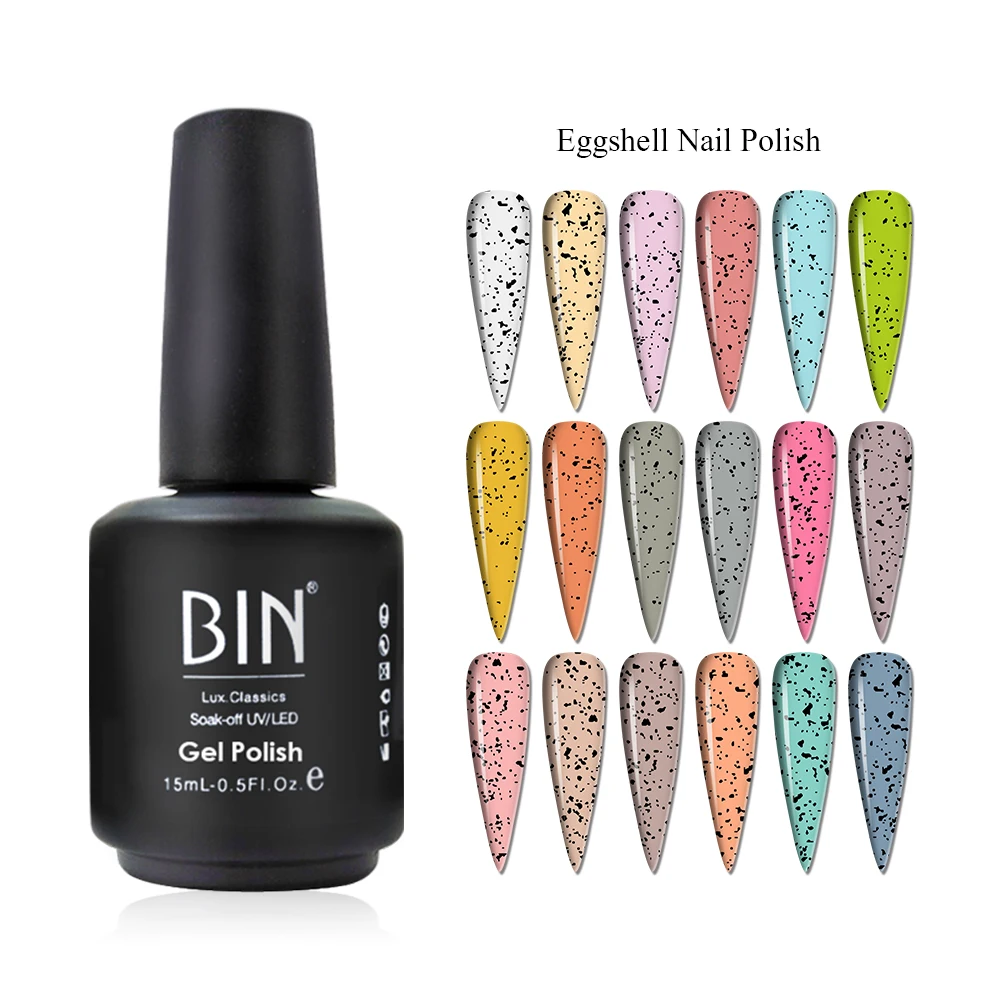 BIN hot selling uv gel polishes 15ml Quail egg shell glue