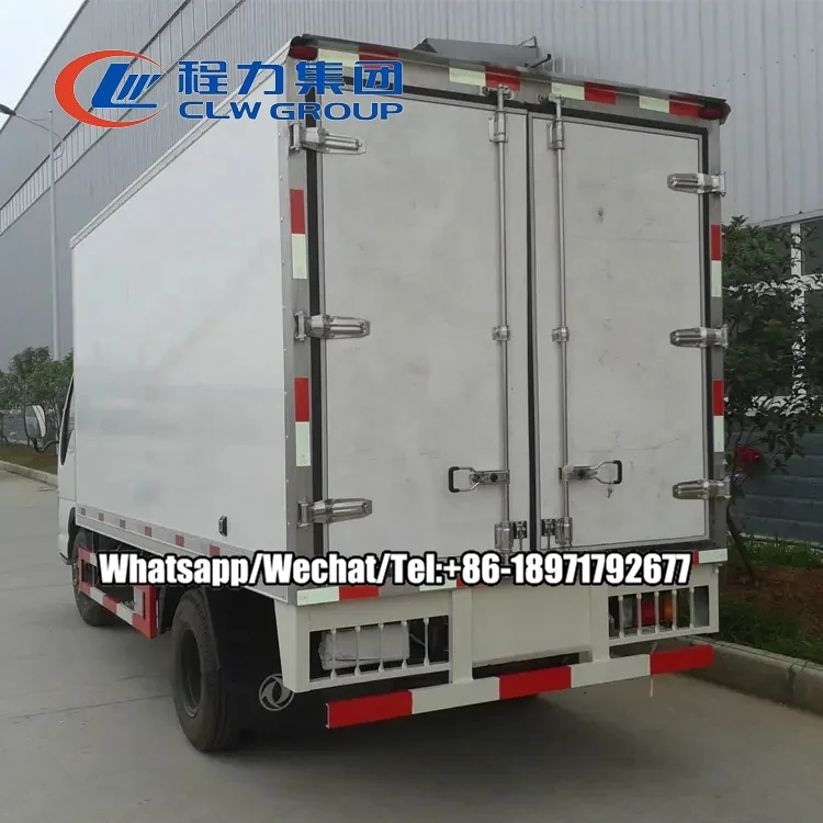 Factory price ISUZU Refrigerator Truck 4x2 Diesel Freezer Truck For Sale