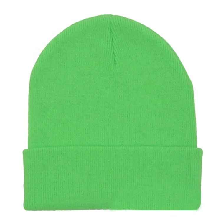 fashion ear muff winter fisherman beanies men acrylic knitted hat