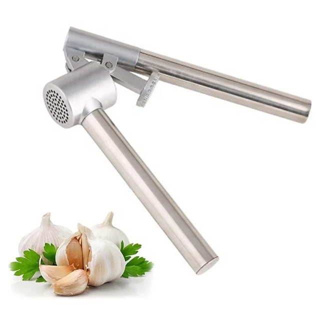 hot sell manual zinc alloy garlic press ginger garlic crusher kitchen masher chopper fruit vegetable tools kitchen gadgets