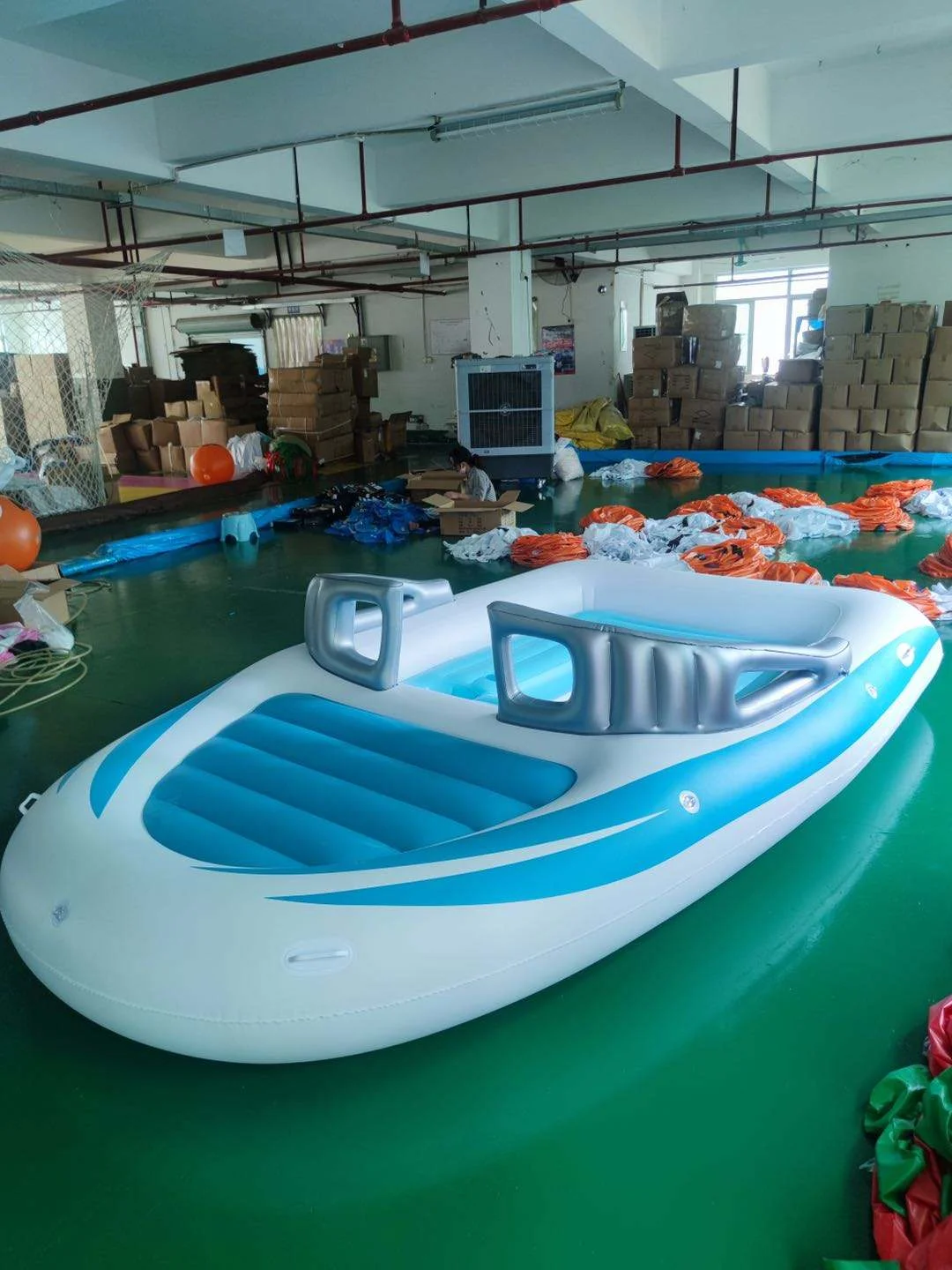 Newest inflatable water party boat for Island Float
