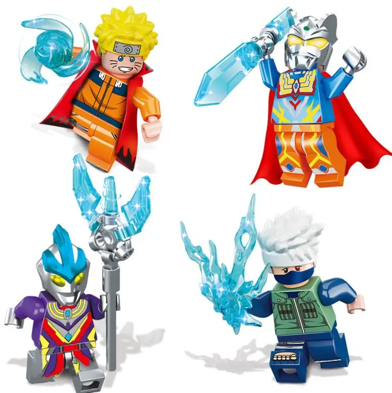EN71 Factory price mini figurines toy puzzle Heroes Small toy building block mini toys parts Juguetes al por mayor