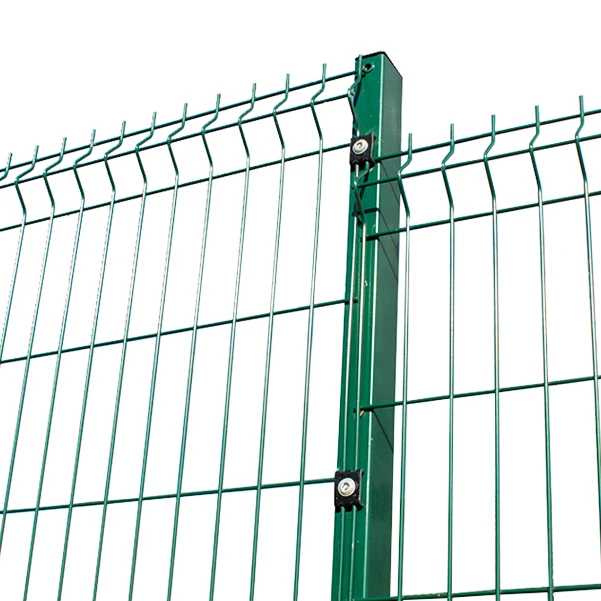 Factory Price 5x20cm 2m Green PVC Coated/Powder Coated Curved 6 Gauge Heavy Duty Welded Wire Mesh Fence