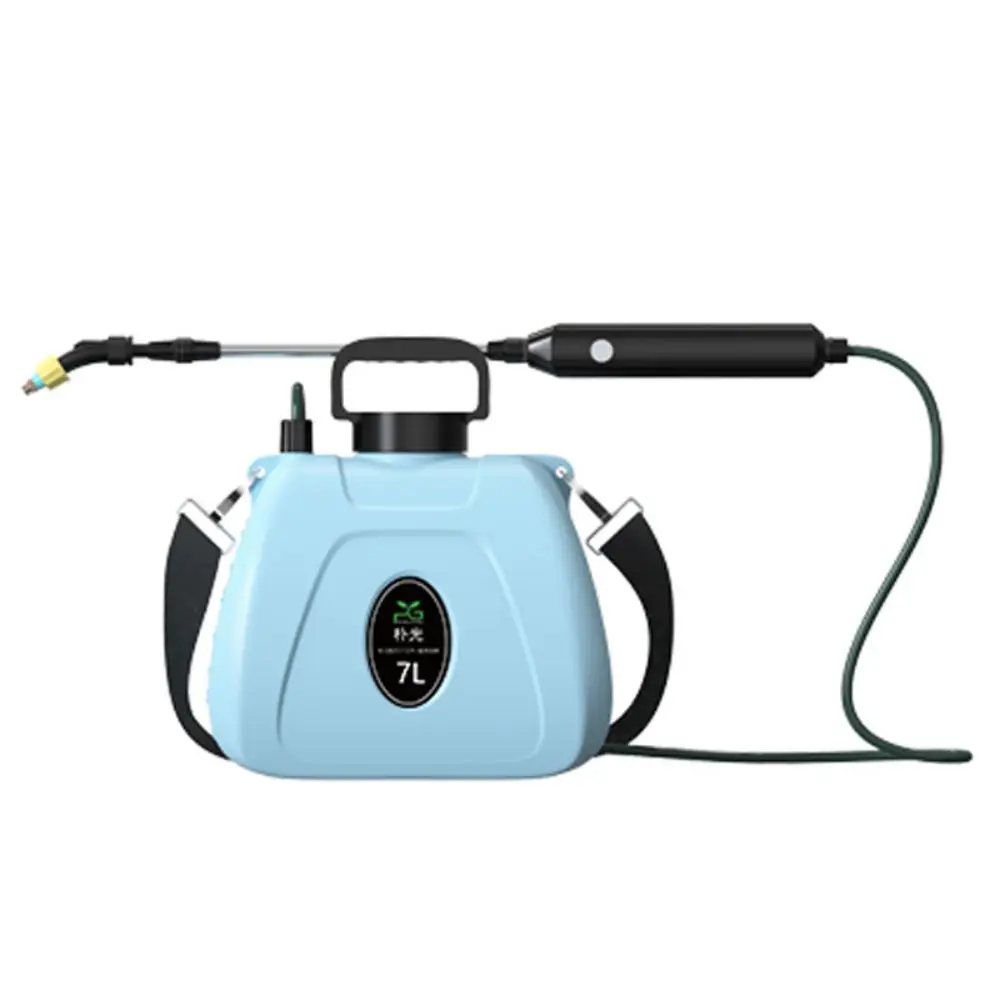 7L chemical resistant plastic handle rechargeable portable water sprayer for farming
