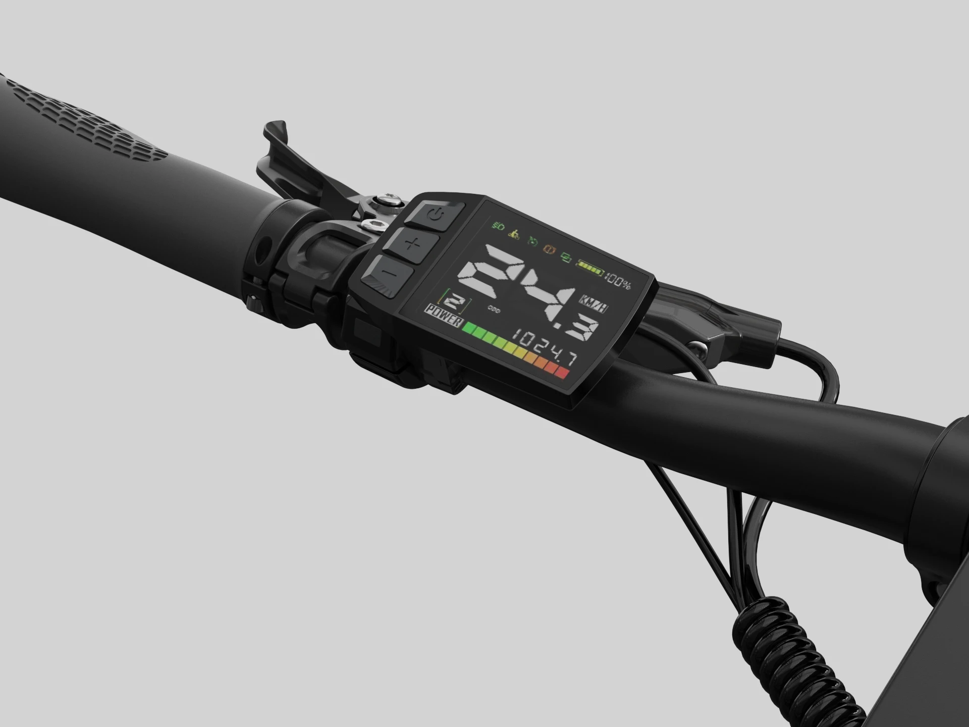 700C*2.4 Hydraulic Suspension Fork 45 N.M Smart Display Commute City Electric Bicycle