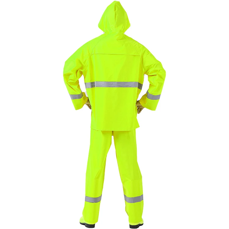 High Performance Short Pants Reflective Strip Raincoat