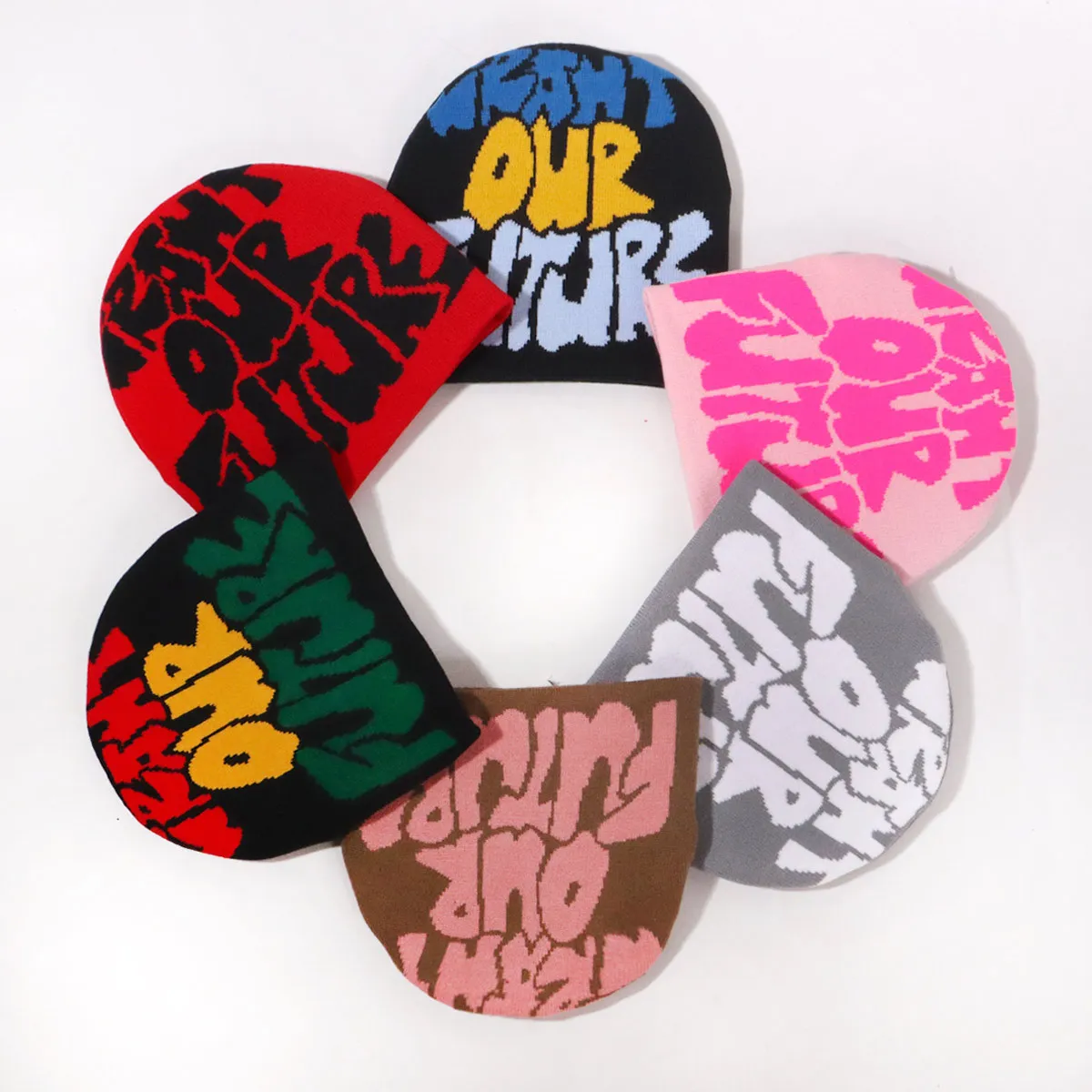 High Quality Unisex Toques Puff Print Luxury Beanie Winter Beanie Knitting Machine Custom Logo