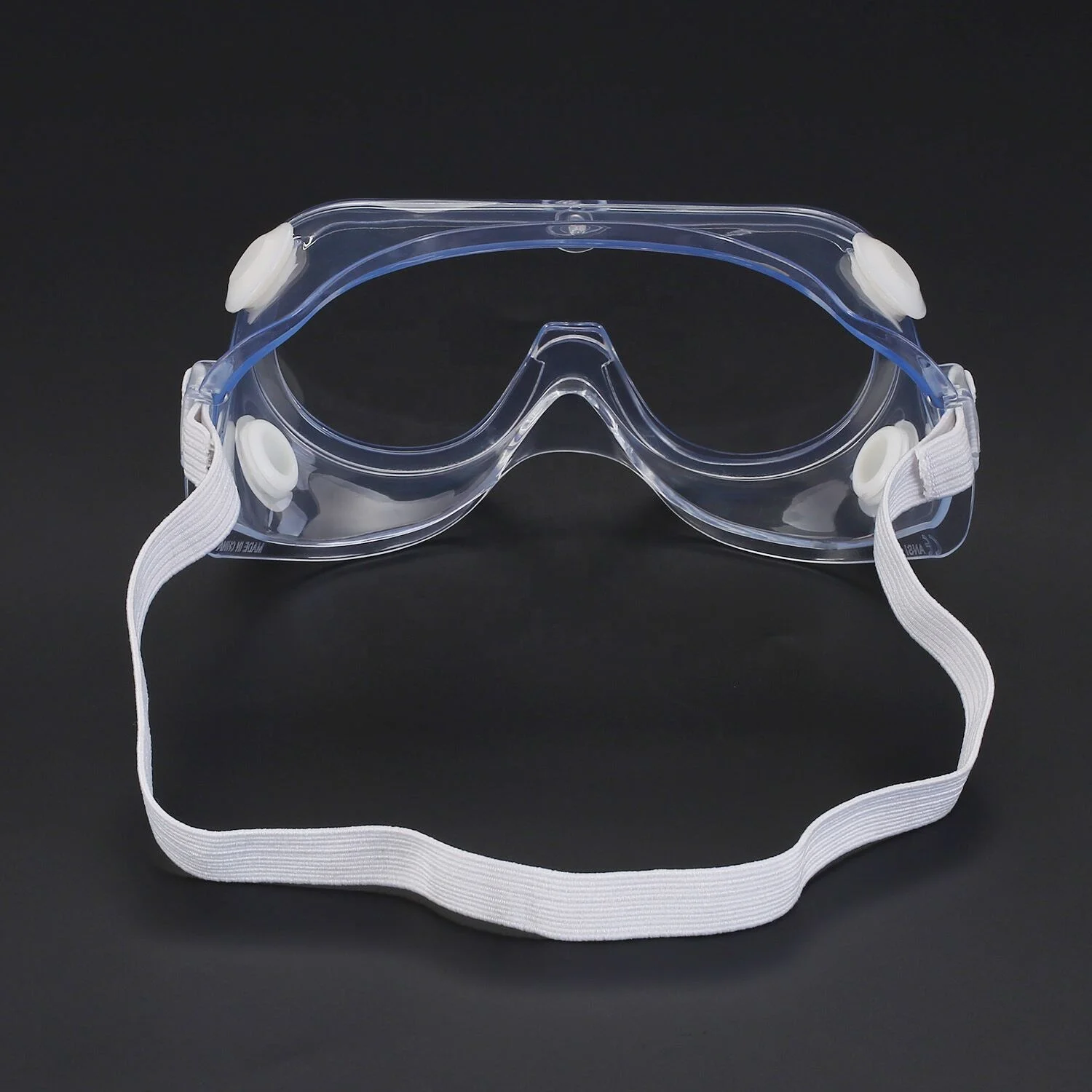 PPE Anti-Fog Medical Safety Goggles Transparent PC Protective Eyewear for Hospital Use