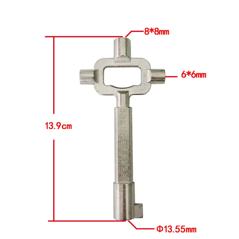 Sliver Quick Delivery gauge cam turner spindle Locksmith Tool Multi Turner Spindle Turner Car Accessories Wholesale