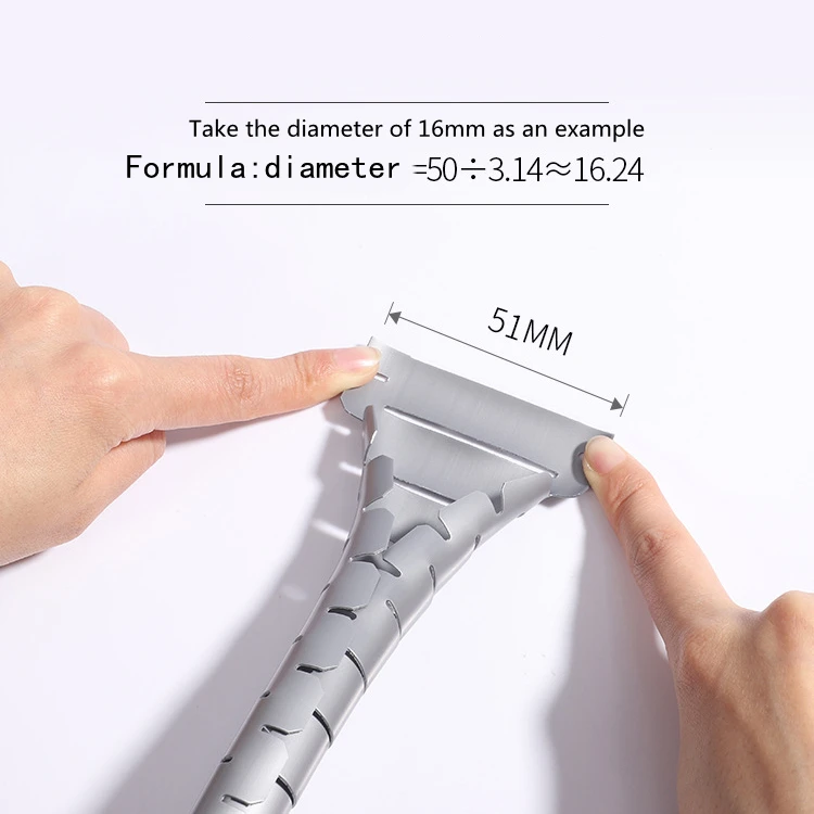 8MM Spiral Wrapping Sleeve High Quality PE Cable Wire Sleeves Spiral Cable Management