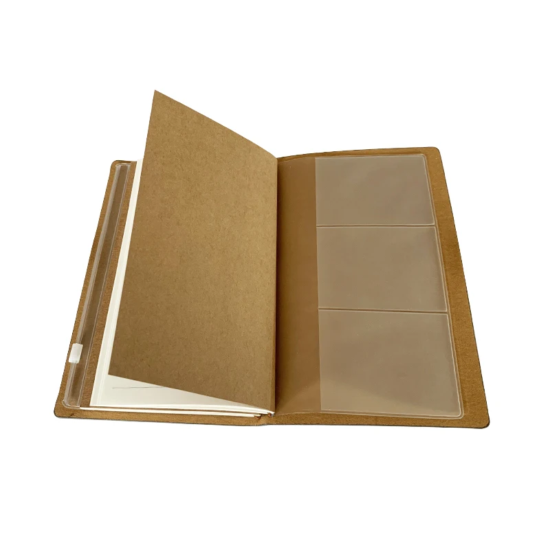 Factory direct supply stationery soft PU cover custom journal book printing