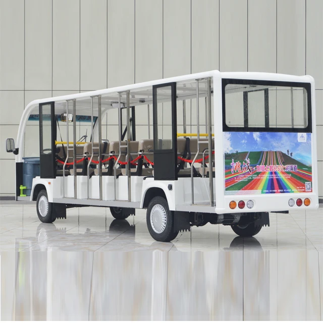 18 Seats Double Decker Electric Sightseeing Bus with cheap price