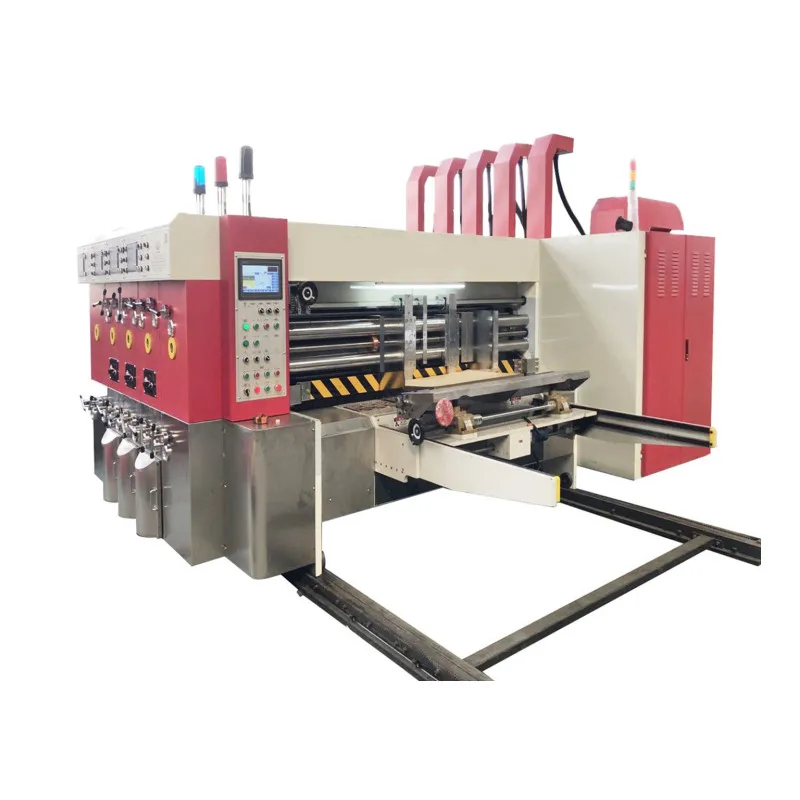 corrugated slotter carton fully automatic flexo printer die cutter