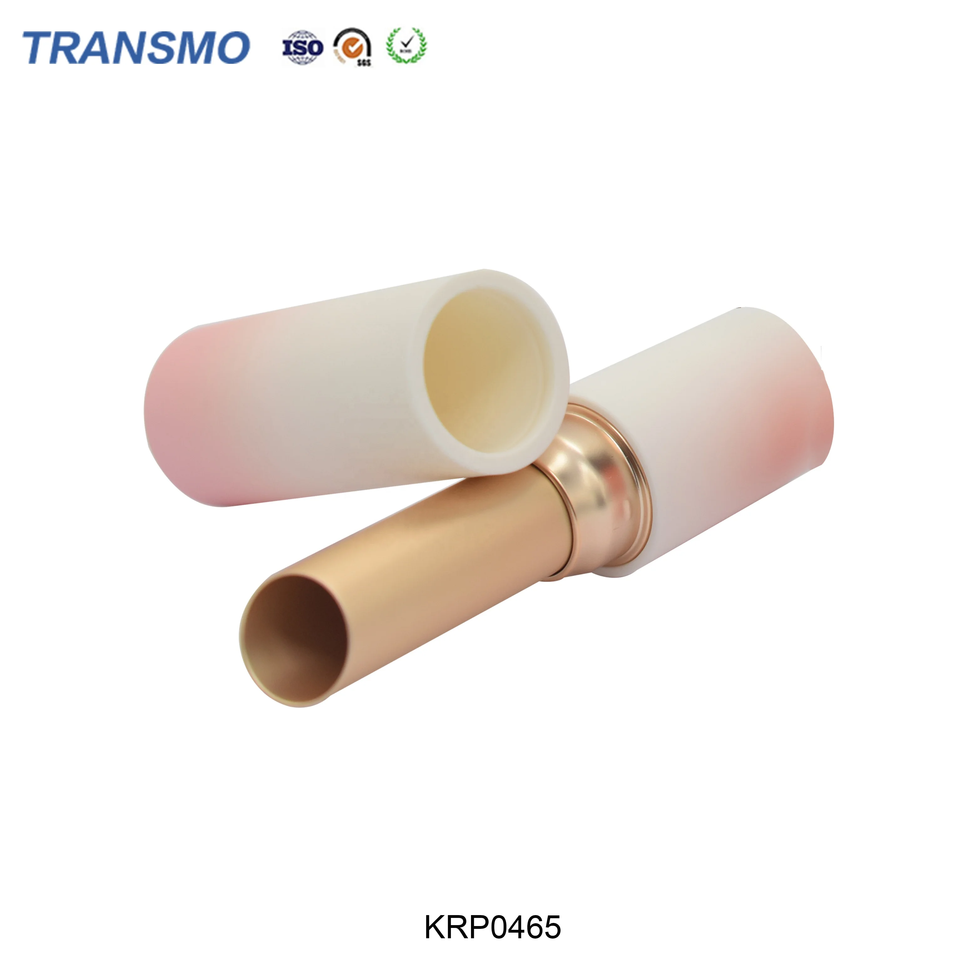 Eco friendly lip balm packaging lipstick case private label lip balm container poured custom lipstick tube