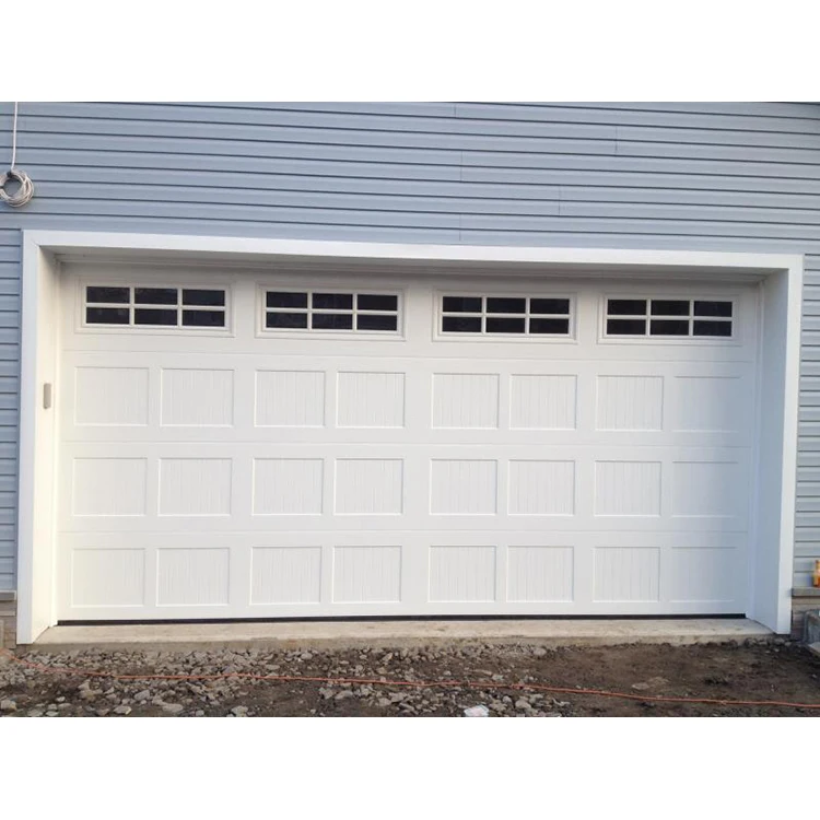 Modern Overhead Sectional Garage Door Insulate Sandwich Panels Overhead Garage Door Steel Flap Garage Doors