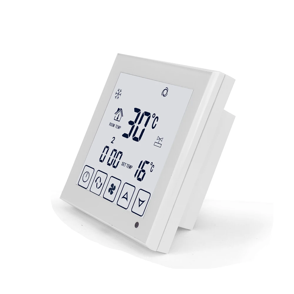 High Quality LCD WIFI Room Controller Control Fcu Fan Coil Unit for Heating and Cooling