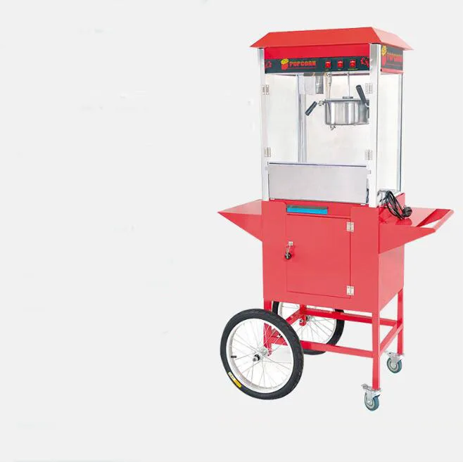 Commercial vehicle-mounted popcorn machine cart-type popcorn machine