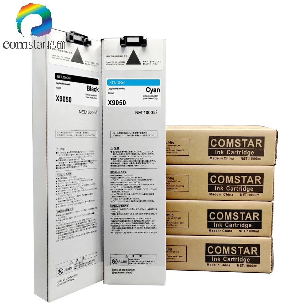 Comstar модернизированные X7250 X9050 совместимые Comcolors чернила для принтера Risos X7200 заводская