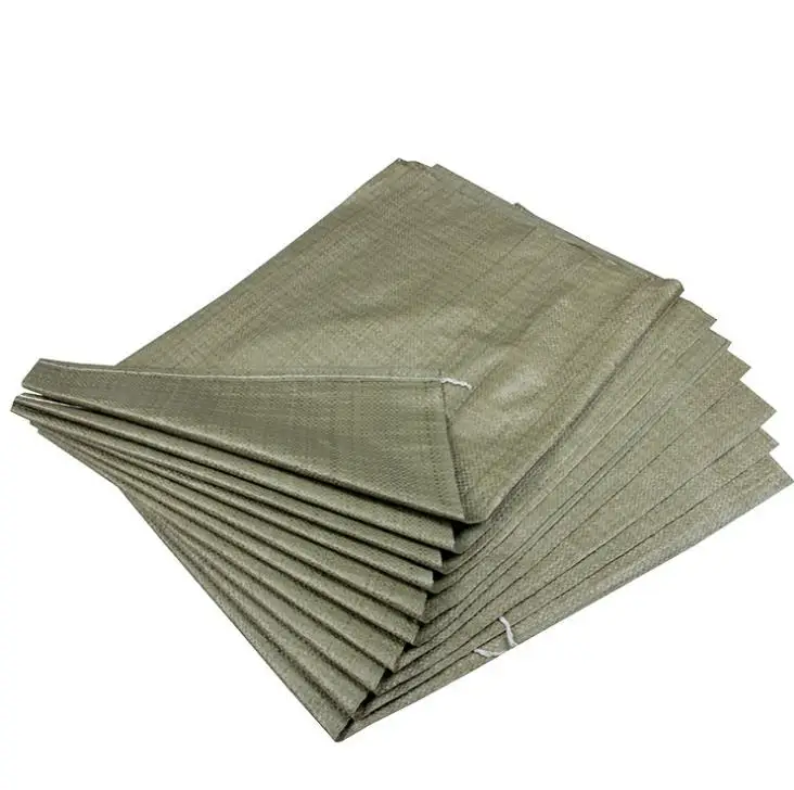 
Manufacturer Customized Lowest Price Green Recycled PP Woven Bag For Packaging Construction Waste Building Garbage Sand Feed 