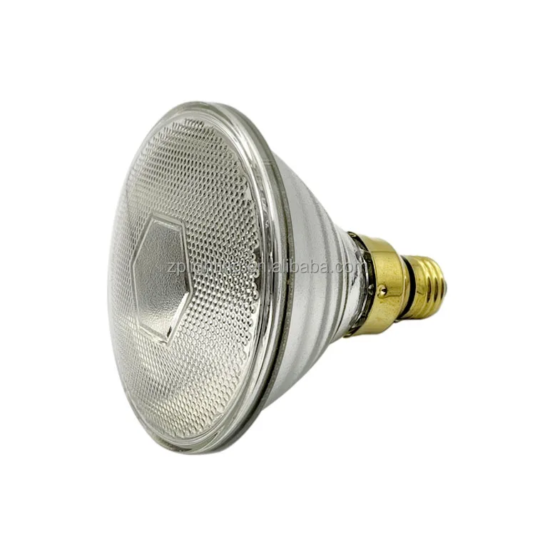 Clear color 100W High-Temperature Flame Seal PAR38 Type F Infrared Heat Lamp infrared for farm lamp Halogen Bulbs