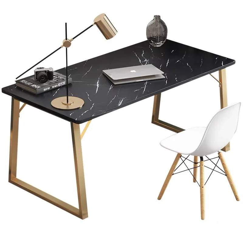 Quality Assurance Black Willow Boss Executive Room Bedroom Density Fiberboard(Mdf) Top Office Desk Table