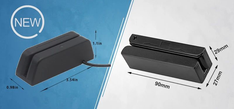  USB-считыватель магнитных кредитных карт считыватель Plug and play от фабрики