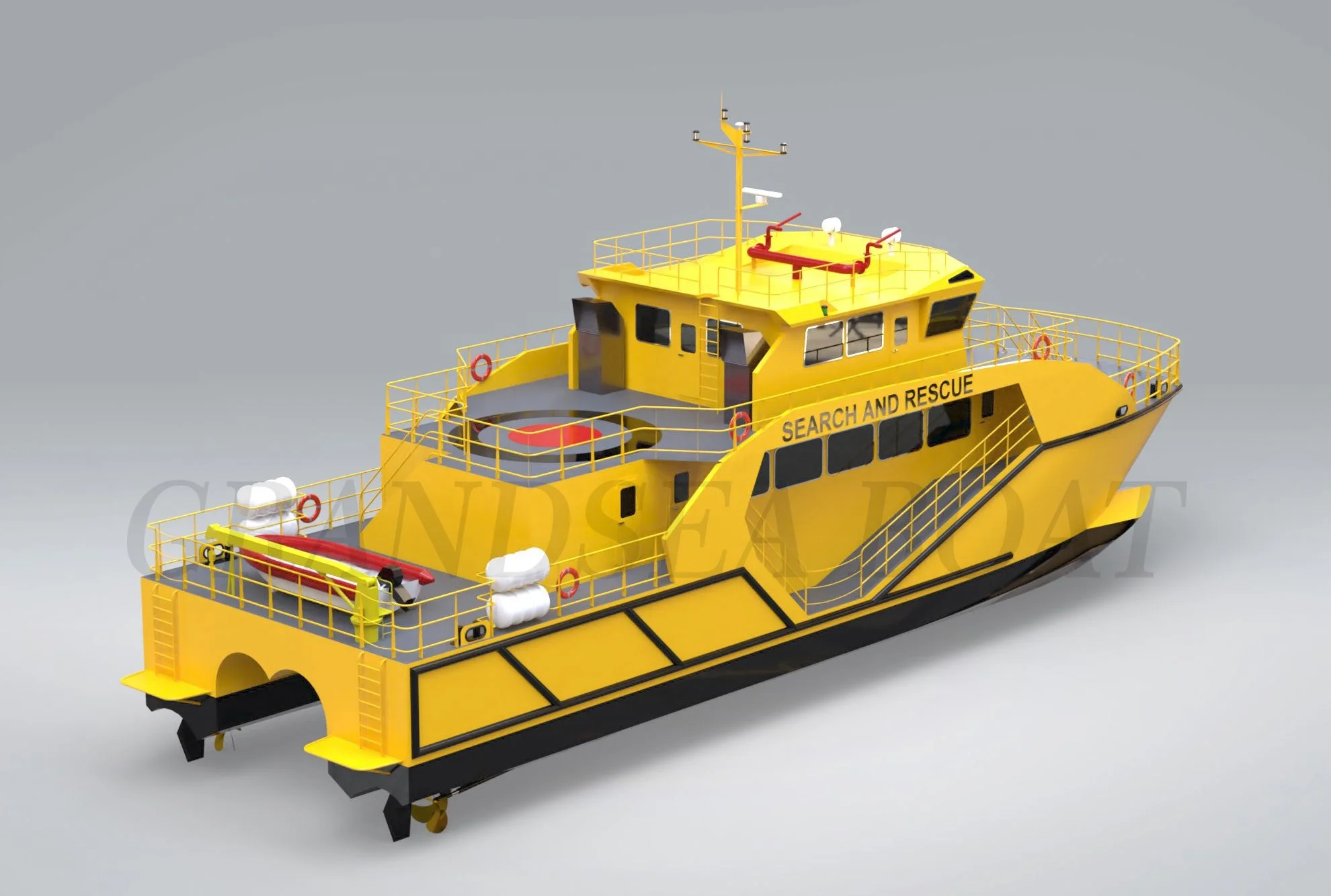 Grandsea 28m search and rescue vessel rescue boat for sale