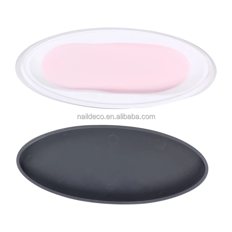 Nadeco French Tip Dipping Powder Tray False Nail Smile Line Mold Recycling Storage Box Saver Container Holder Manicure