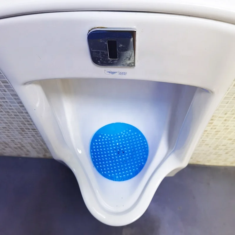 Anti-splash Durable deodorant Urinal Screen Mat with logo printed