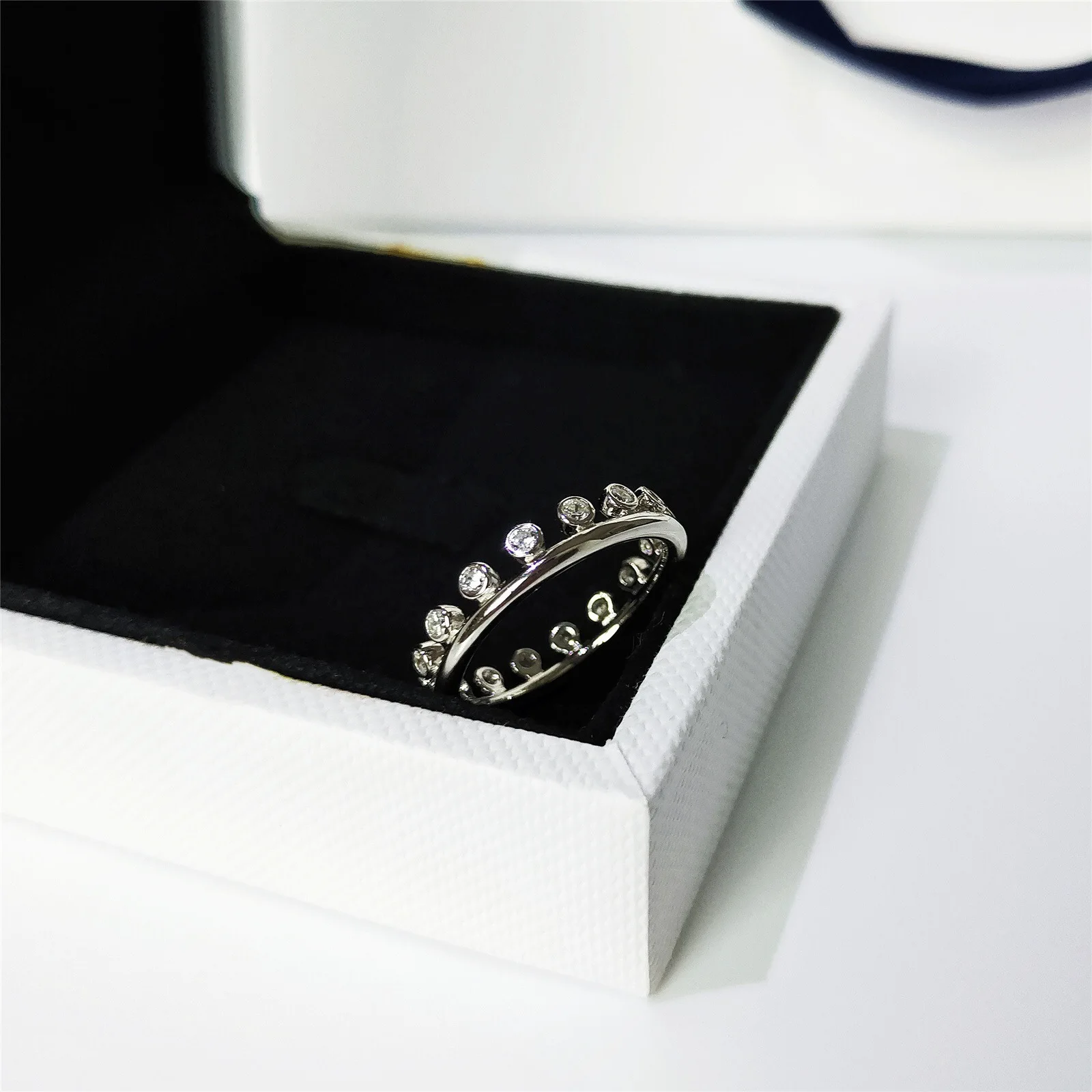 S925 silver drip note style design, personalized fashion, ring setting, gift giving for female couples, rose gold