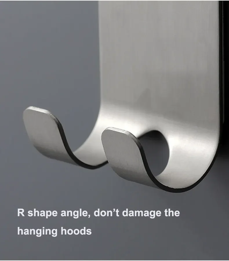 New Design Self-Adhesive Multifunctional Razor Hooks Razor Rack Razor Holder For Bathroom