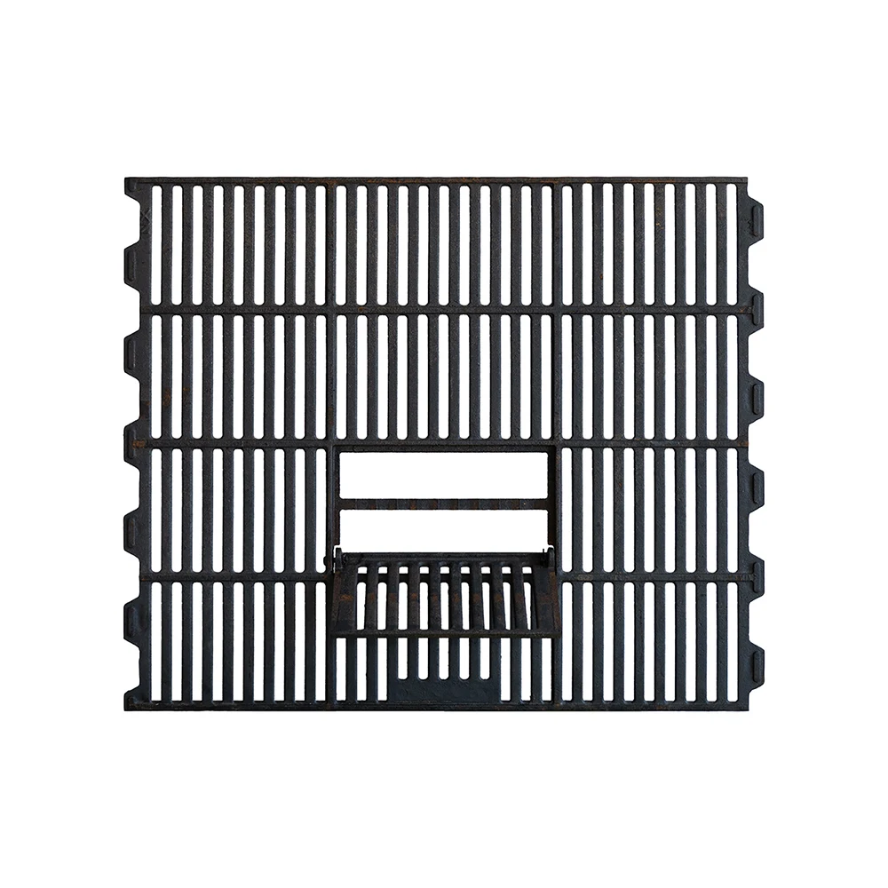 Прочный чугунный пол с гладким зазором