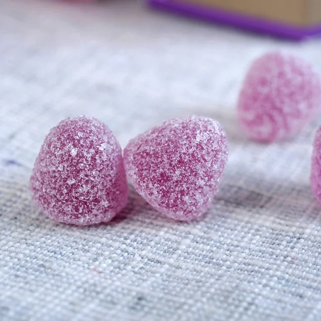 Fruity Vitamin Gummies Grape Seed Vitamin E Pectin Gummy Candy
