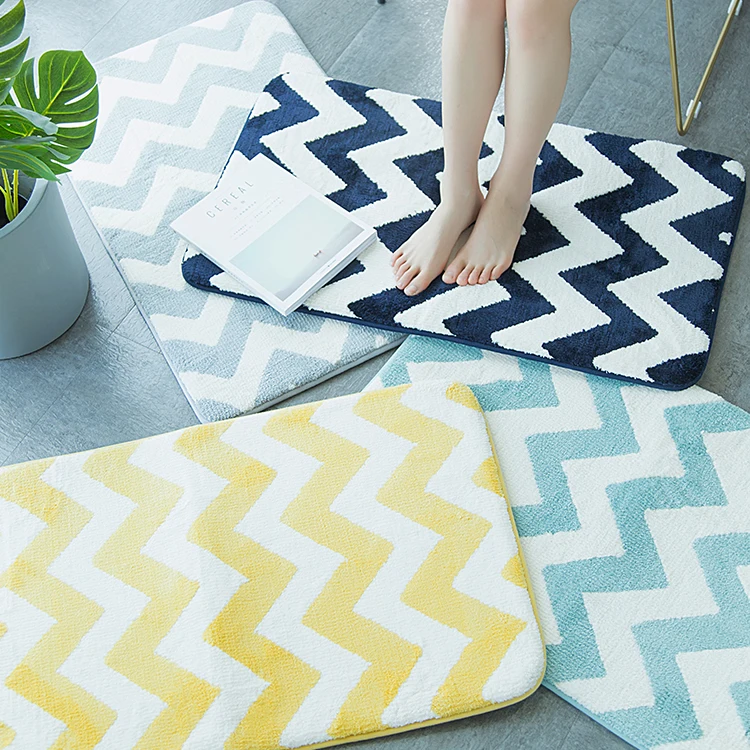  Custom Color 51*86Cm Size Polyester Mat Rug Carpet