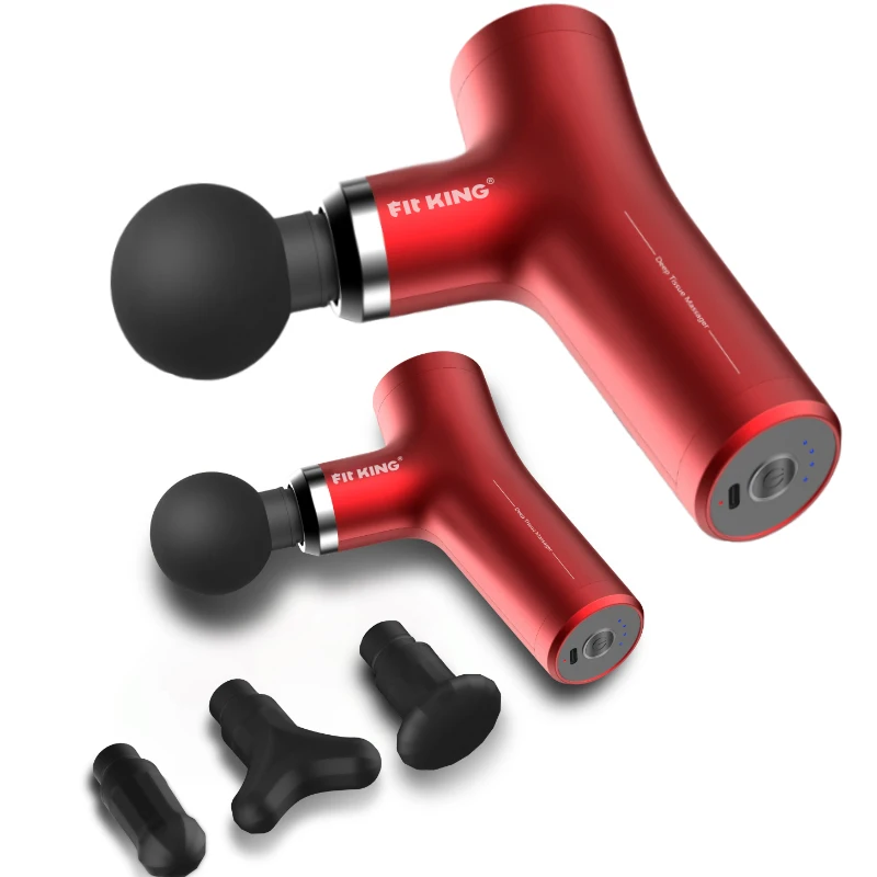 Massage gun dropshipping with lcd screen cordless 2020 massager new model gun touch screen post-workout muscle mini massager gun