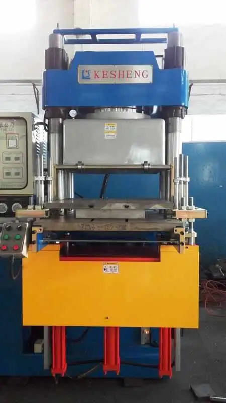 oil seal vulcanizer, bracelet making machine, rubber ring Double pump vacuum vulcanizing Hydraulic molding machine