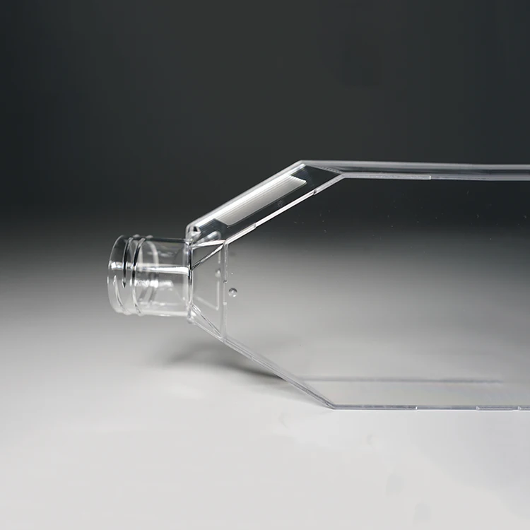 Laboratory products square glass media bottle cell culture flasks with standard
