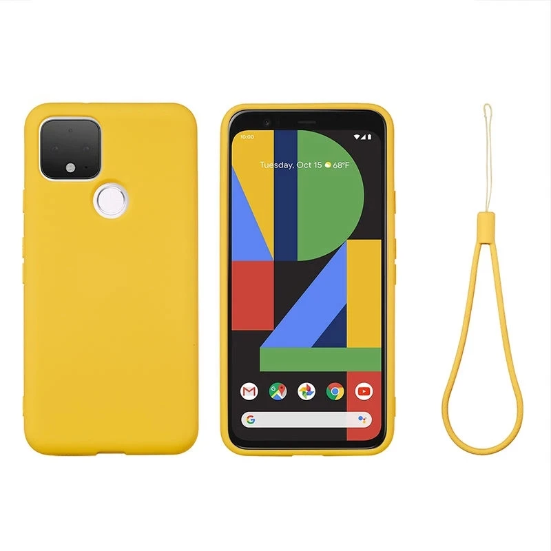 For Google Pixel 5 Case Fashion Soft Silicone Anti-fall Back Cover For Google Pixel 5 Phone shockproof 6.0 inch For Gift Men