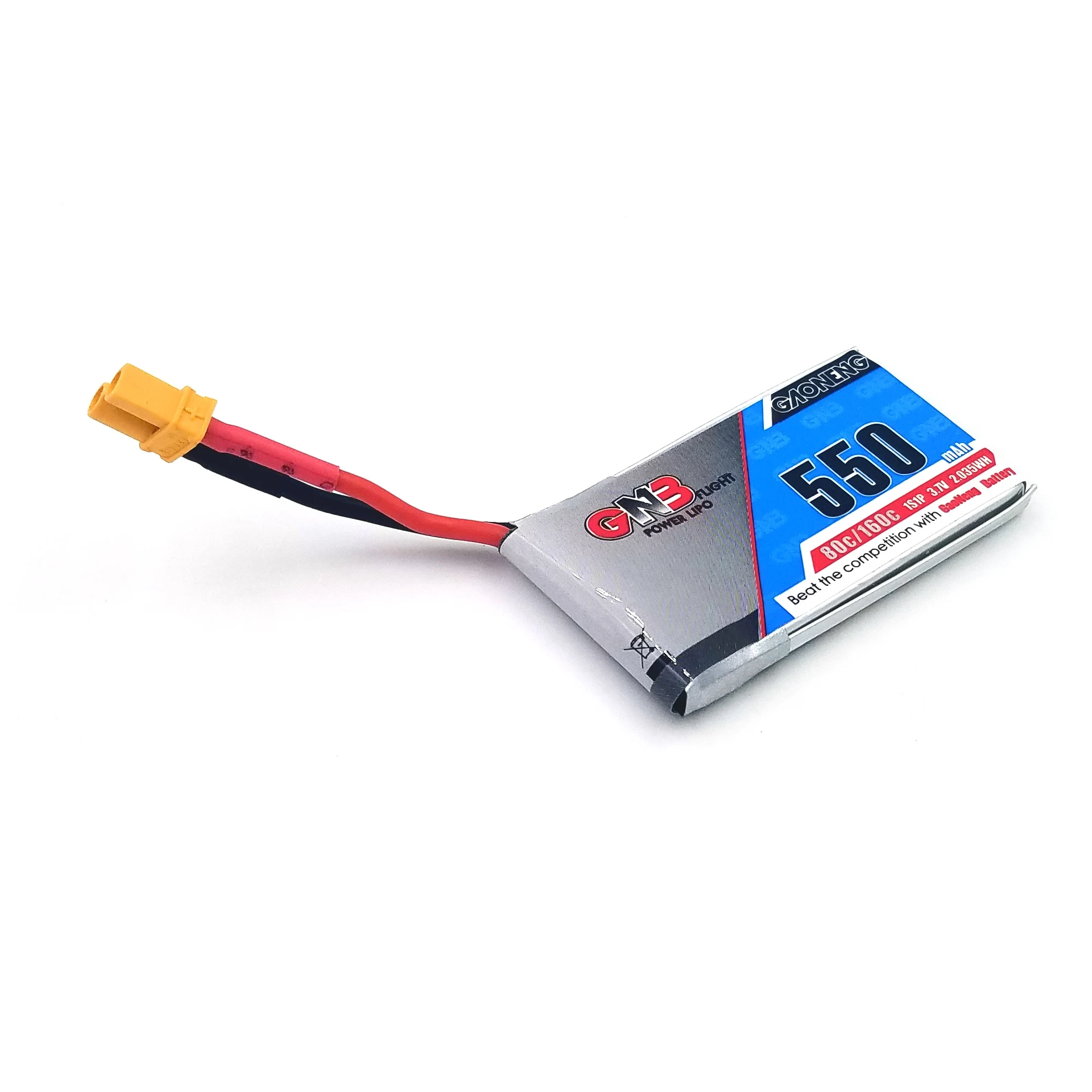 GAONENG GNB 1S 550 мАч 3 7 в 80C XT30 LiPo батарея FPV Дрон QUADS инструмент RC игрушка гоночный автомобиль