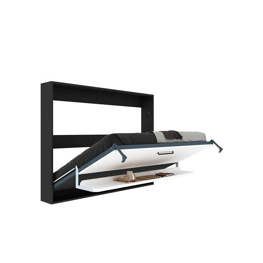 
XHD150 Custom Eco-friendly Invisible Bed Multi-function Flip Desk Combination Furniture Desk Wall Bed 