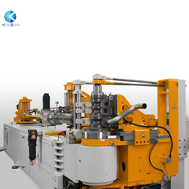 DW63CNC 5A3S exhaust pipe and tube Muffler Mandrel Tube Bender CNC Pipe Bending Machine