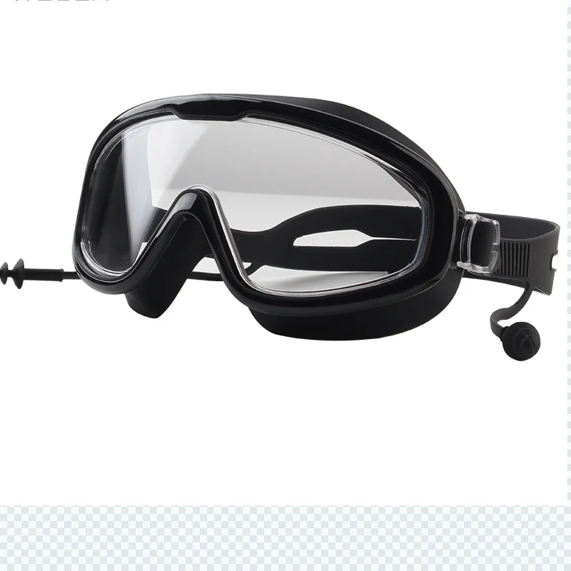 Best optical professional advanced silicone free custom swim  mask anti fog Pool  for adults swimming glasses