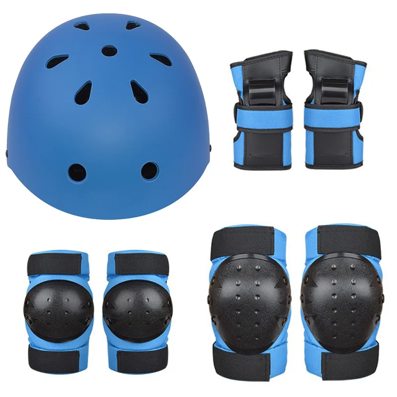 Kid Skateboard Protective Kits Safety Adult Kids Outdoor Sport Protective Gear Pad Knee Elbow Pad