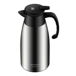 Hot Sales Led Temperature Sensor Glass Thermal Carafe Vacuum Insulated Thermos Carafe Flask Vacuum Coffee Carafe Kettle